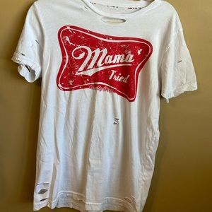 Country Deep Distressed Tee